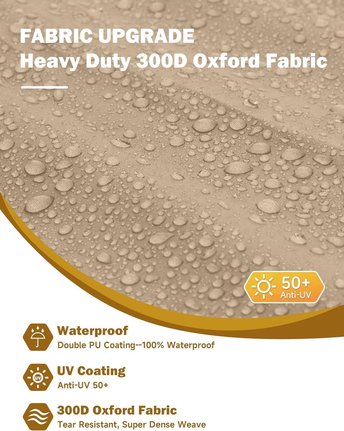 Umbrauto Class C RV Cover Fits 29-32’, Class C Motorhome Camper Cover, Heavy Duty 7 Layers Top Windproof Breathable RV Cover with 3Pcs Extra Straps, Adhesive Repair Patches, 6 Gutter Covers