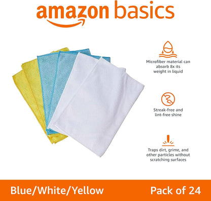 Amazon Basics Microfiber Cleaning Cloths: A Game-Changer for Cleaning and Drying