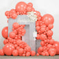 PartyWoo White Balloons 140 pcs Different Sizes of 18 12 10 5 Inch White Balloons Arch Kit Garland for Wedding Baby Shower Birthday Bridal Shower Graduation Engagement Party Decorations White-Y13