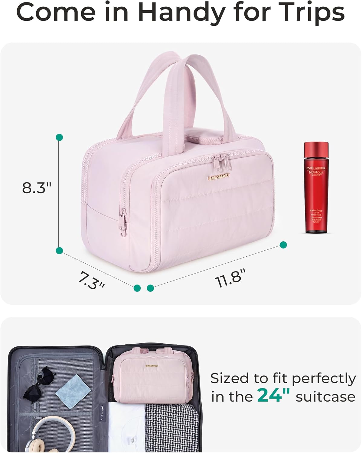 BAGSMART Travel Toiletry Bag Review: A Game-Changer for Travelers