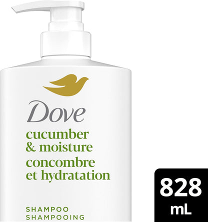Dove Intensive Repair Shampoo für geschädigtes Haar mit flüssiger Bio-Protein-Pflege, 828 ml