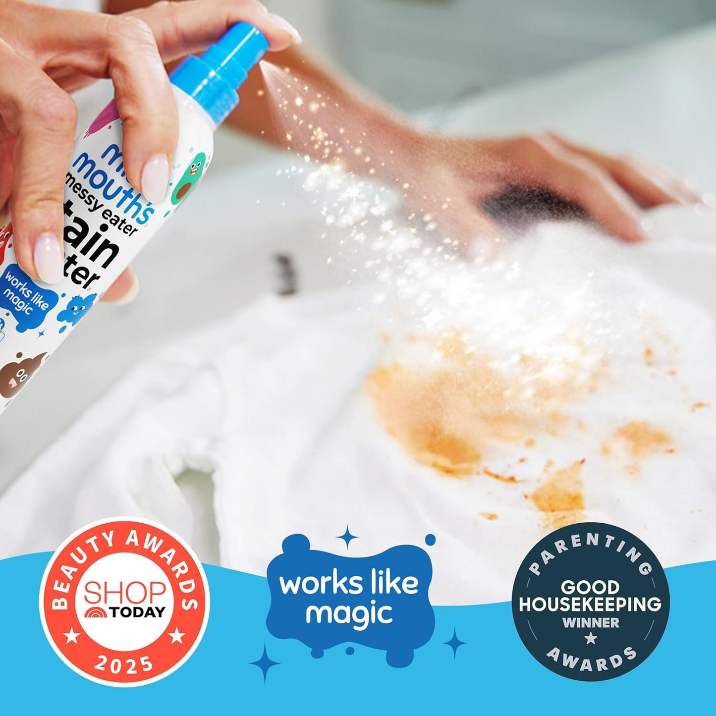 Miss Mouth's Messy Eater Stain Treater Spray: A Game-Changer for Parents and Stain-Fighters