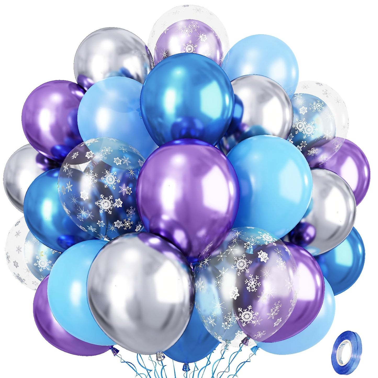 Blue Purple Silver