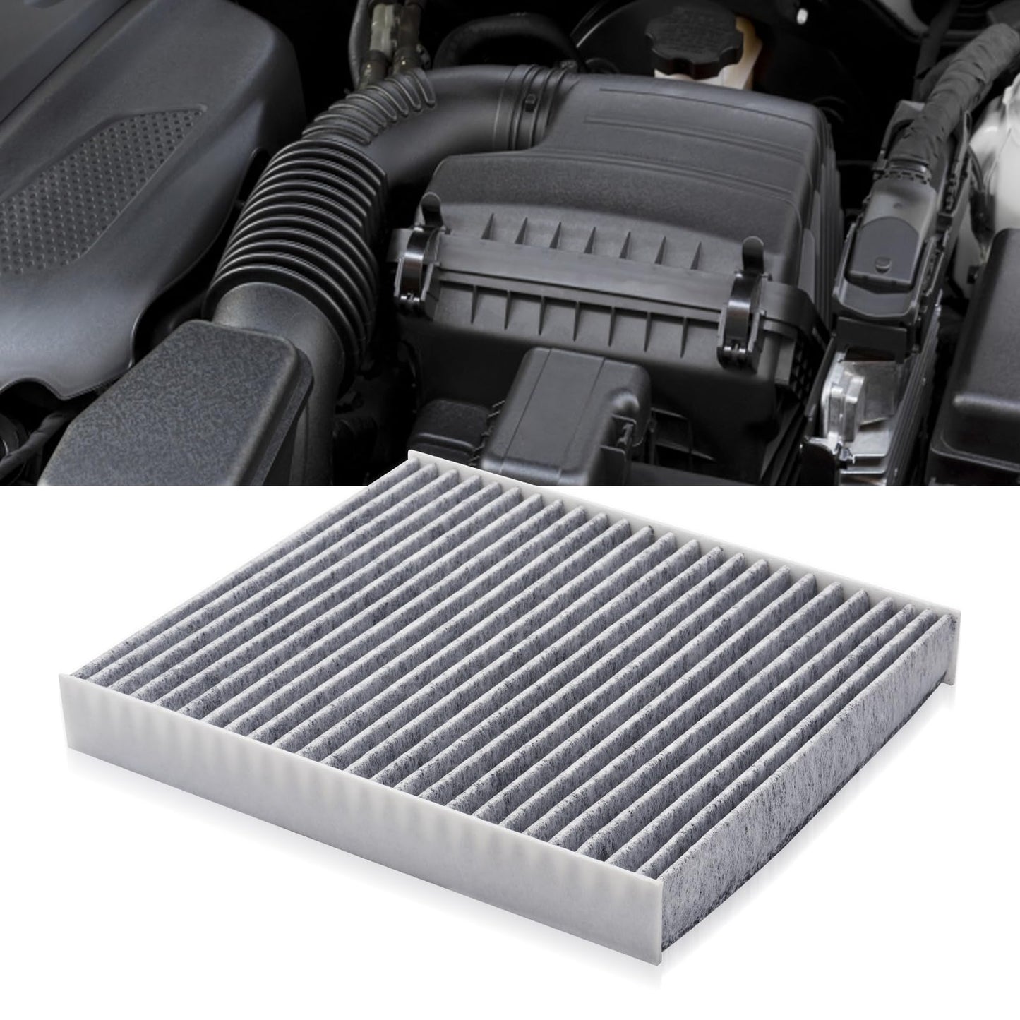 CA10262 Engine Air Filter Fit Ford Expedition/F150/F250/F350 (2007-2021) & Lincoln Navigator Replaces FA1883, 7C3Z9601A, A35642