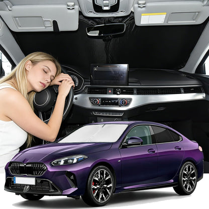 for Toyota Tacoma 2016-2023 2024 2025 2026 Sun Shade Sunshade Windshield Cover - 4 Layers Front Window Shade Custom Fit Tacoma 2Dr 4Dr Pickup Sun Visor 240T Shade Blocks UV Rays Car Accessories