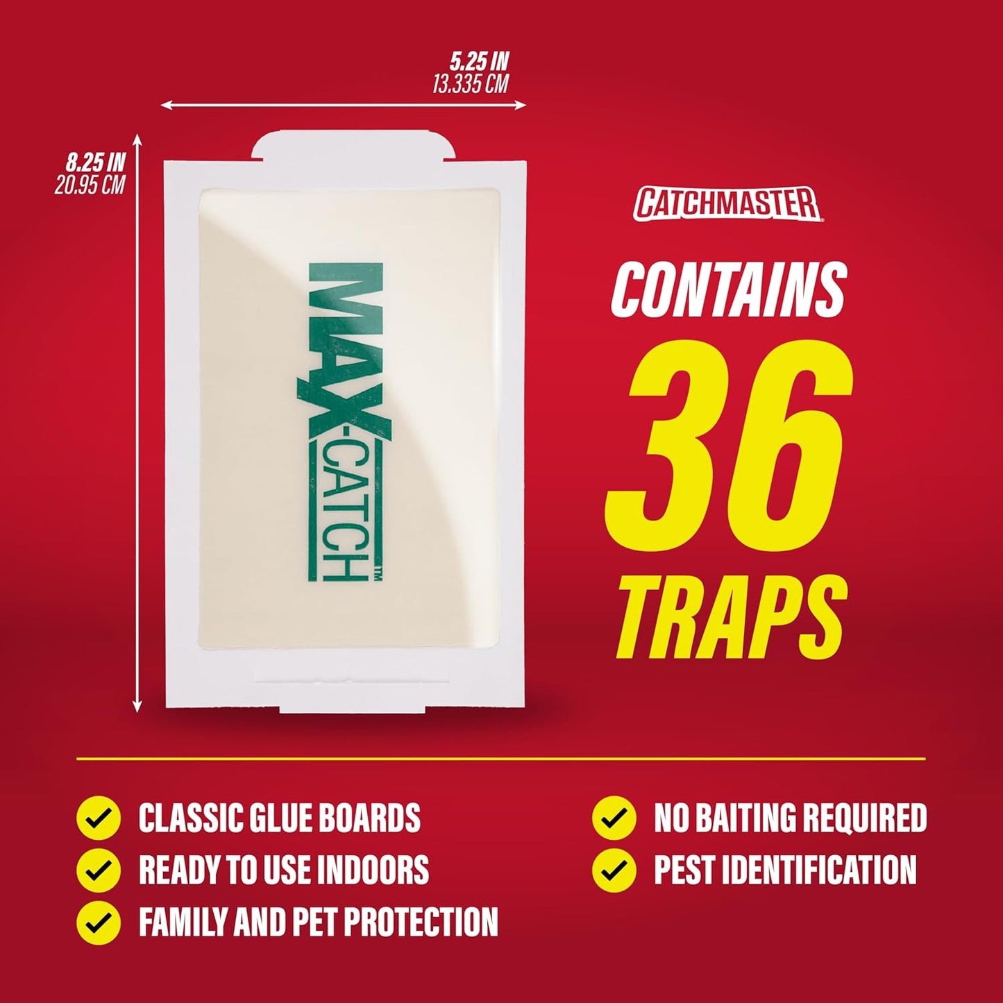 Catchmaster Max-Catch Mouse & Insect Glue Trap 36pk Review