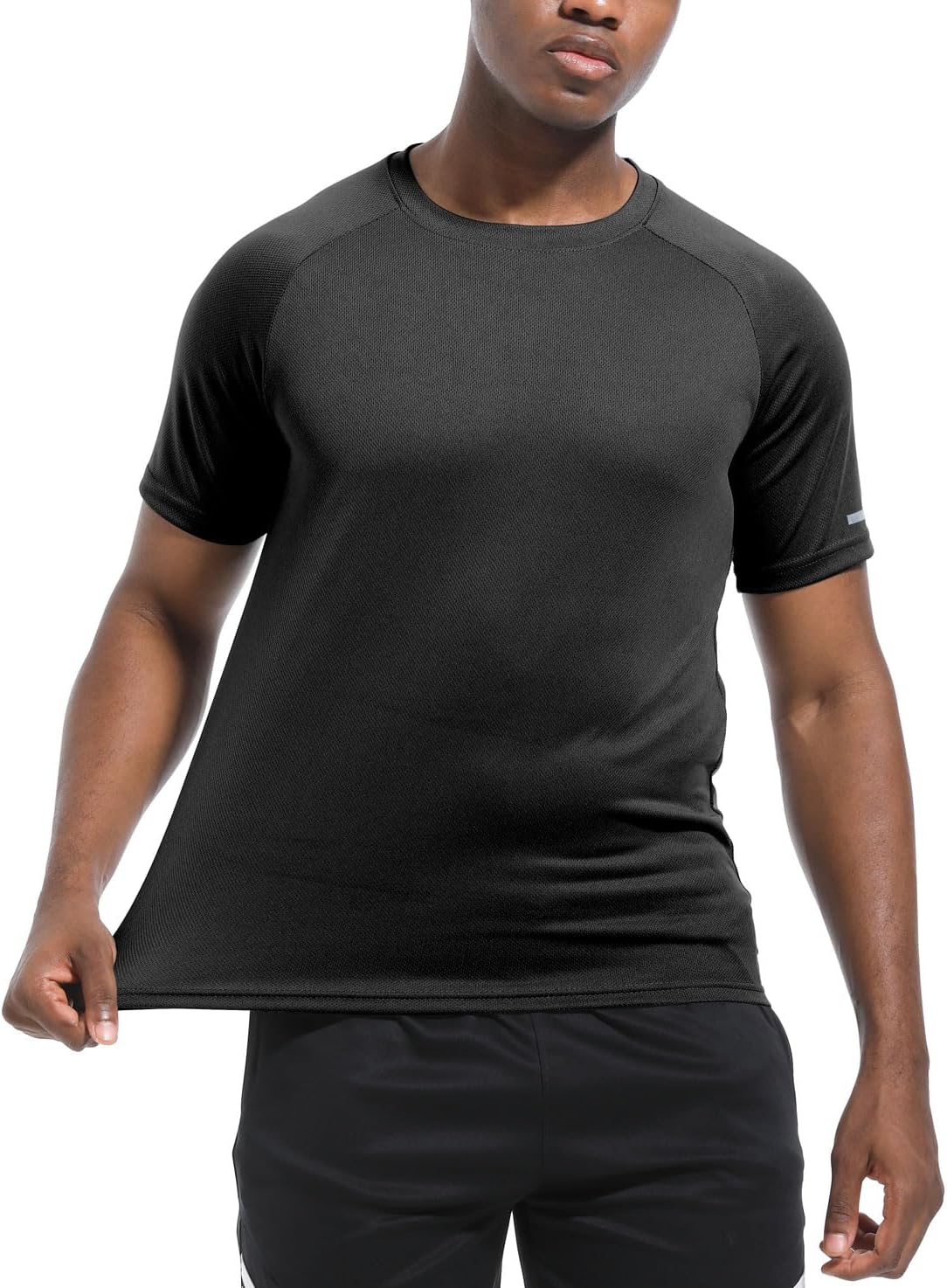 Boyzn 1er, 3er, 5er oder 7er Pack Herren-Trainings-Laufshirts, Dry Fit feuchtigkeitsableitendes T-Shirt, Gym Sport Kurzarm-T-Shirts