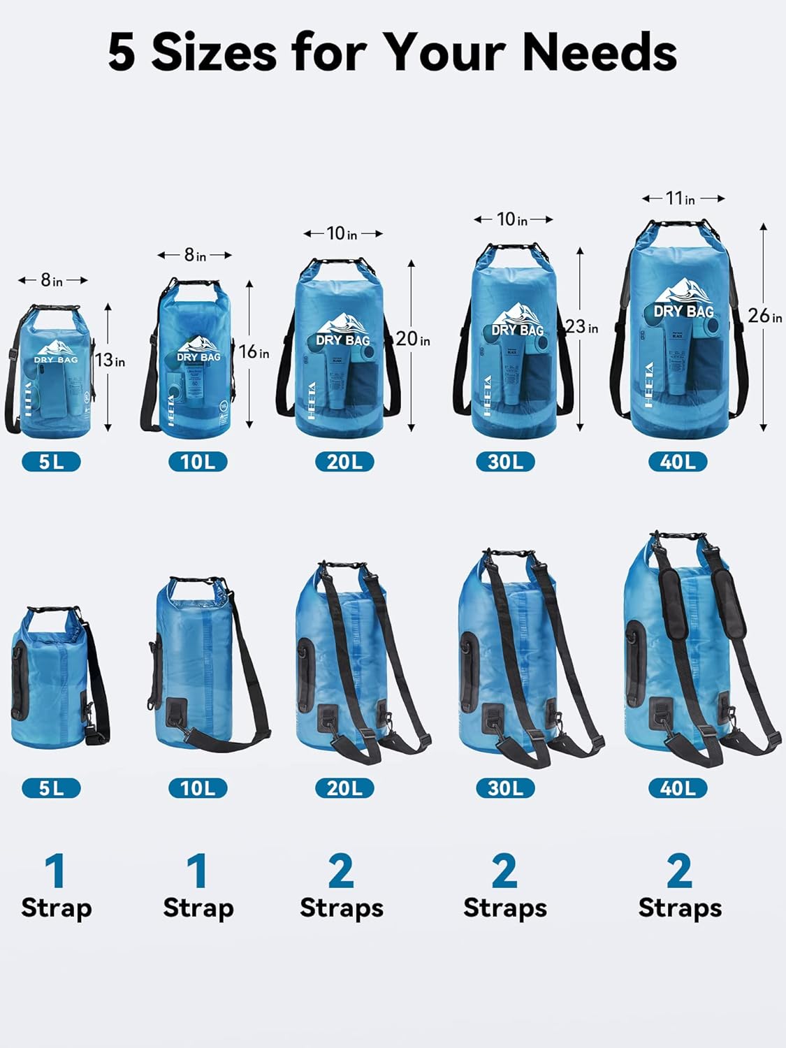 HEETA Dry Bag Waterproof: The Ultimate Accessory for Water Sports Enthusiasts