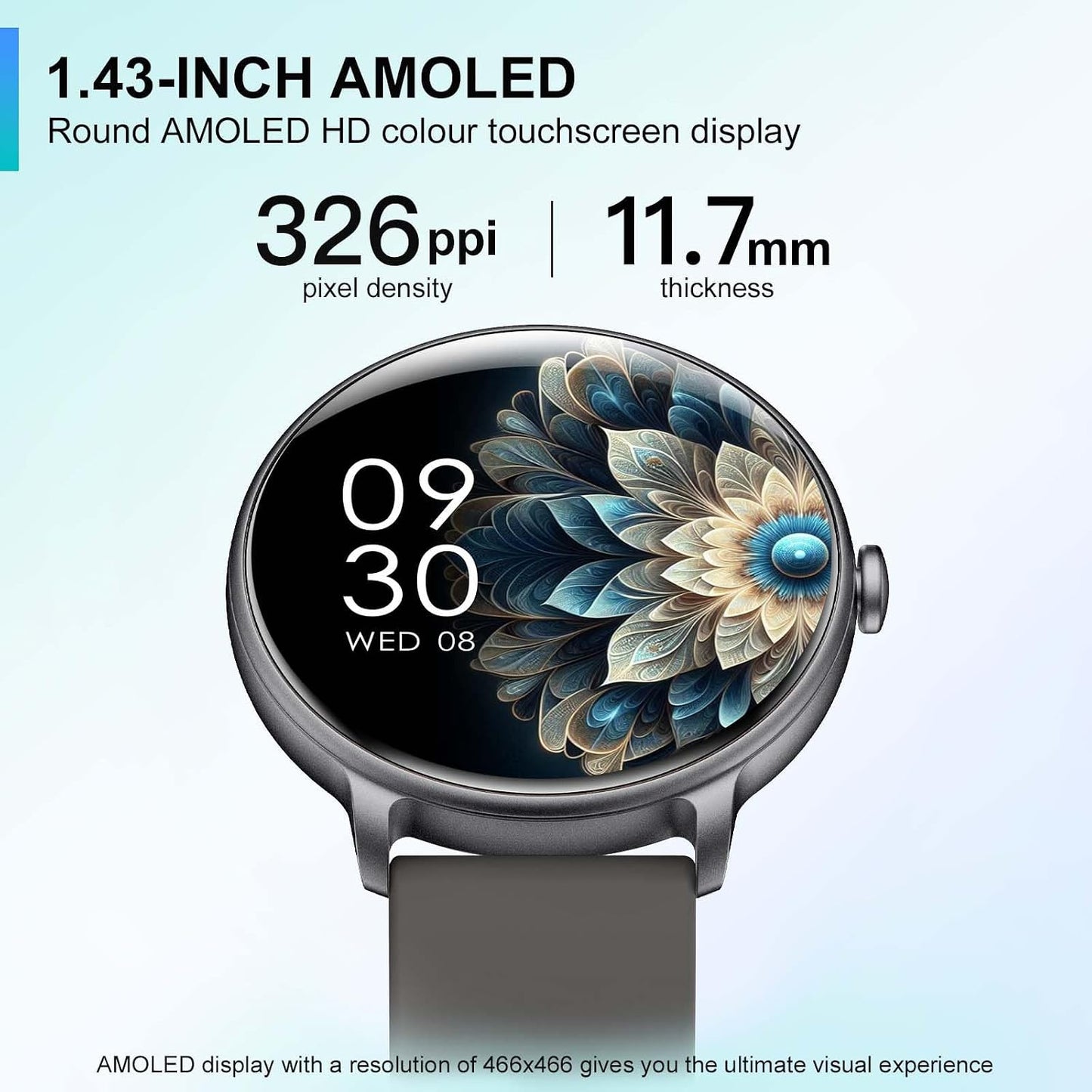 Smart Watch, 1.43'' AMOLED Smart Watches for Men Women