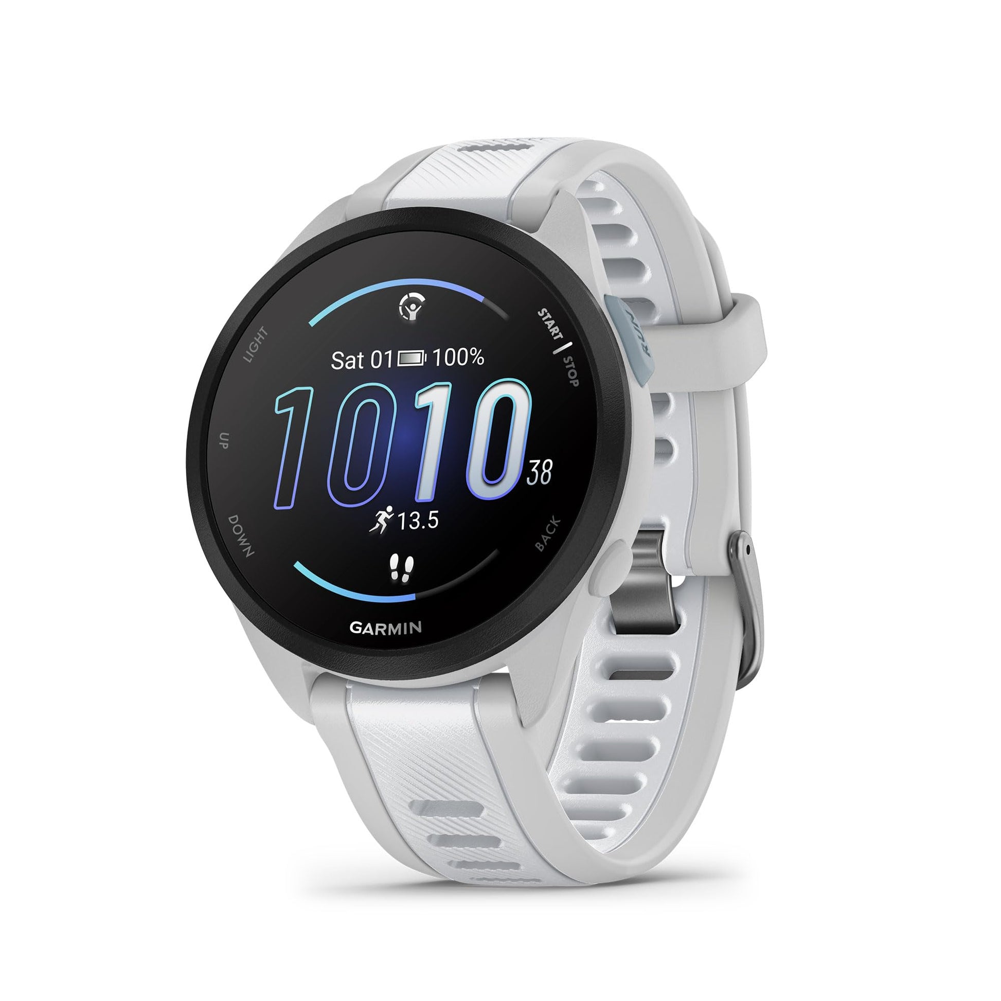 Garmin Forerunner® 165, Running Smartwatch, Colorful AMOLED Display, Training Metrics and Recovery Insights, Black