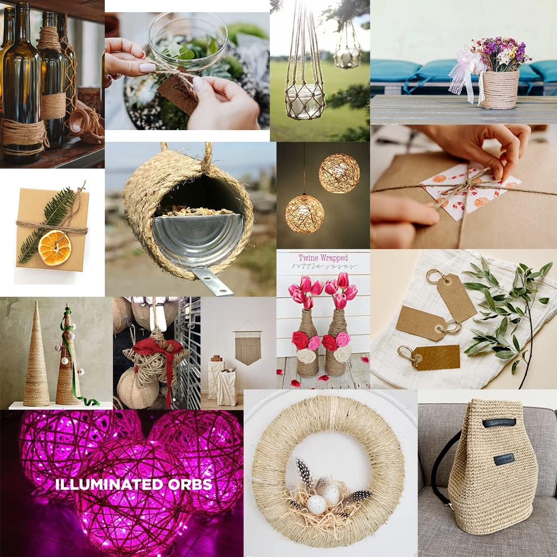 Natural Jute Twine for All Your Crafting and Gardening Needs