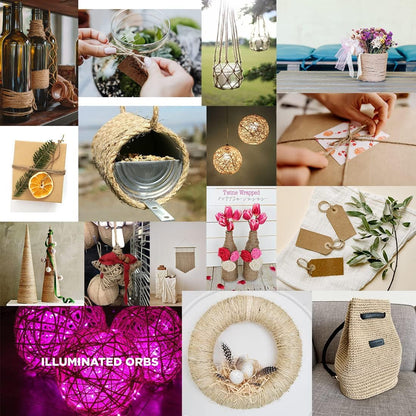 Natural Jute Twine for All Your Crafting and Gardening Needs