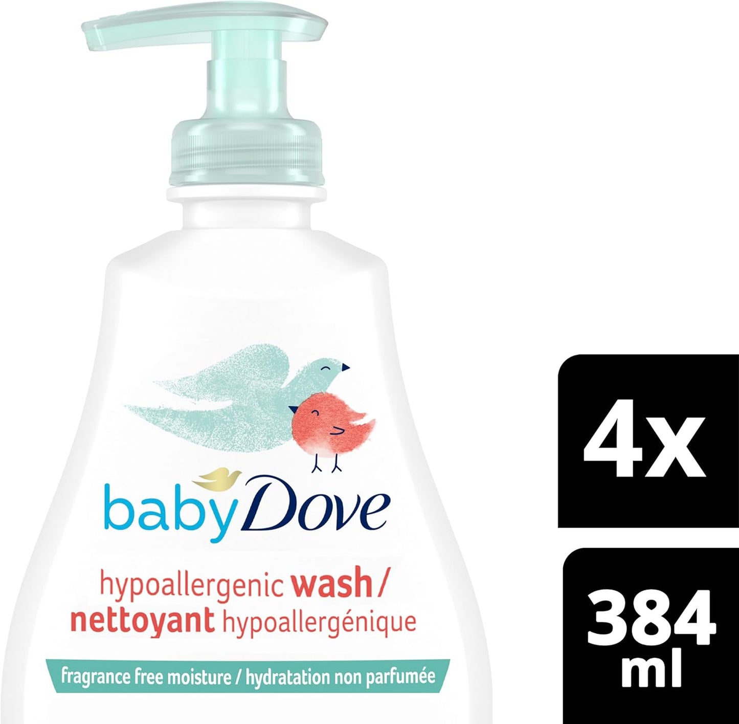 Baby Dove Tip to Toe Waschgel Sensible Feuchtigkeit hypoallergen und parfümfrei 591 ml