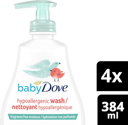 Baby Dove Tip to Toe Waschgel Sensible Feuchtigkeit hypoallergen und parfümfrei 591 ml