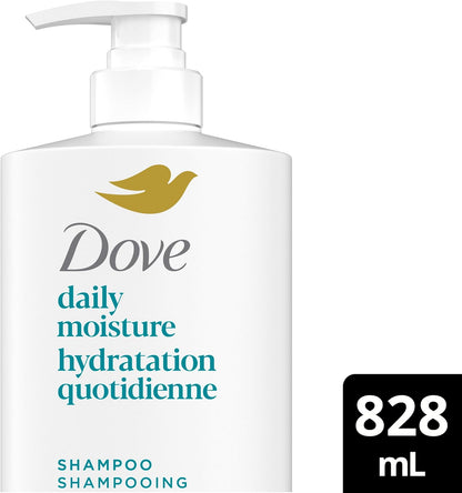 Dove Intensive Repair Shampoo für geschädigtes Haar mit flüssiger Bio-Protein-Pflege, 828 ml