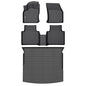 GINOWY-Floor Mats for Toyota 4Runner 1996-2002,1st+2nd Row,TPE All Weather Car Mats Custom Fit Rubber Floor Liners Car Accessories for Toyota 4Runner