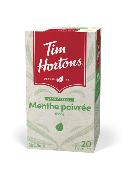 Tim Hortons Pfefferminzteebeutel, 20 Stück, 40g | 1.4oz {Aus Kanada importiert}