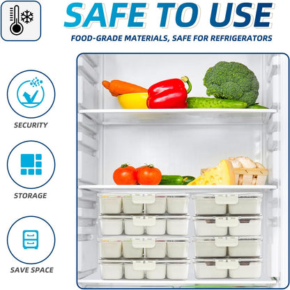 Pure Future 10-teiliges Set (5er-Pack, 1 l) Borosilikatglas-Lebensmittelbehälter mit verbesserten abnehmbaren Verschlussdeckeln – auslaufsichere Essenszubereitungs-Lunchboxen, ofen-/mikrowellengeeignet