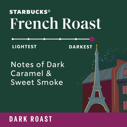 Starbucks French Roast K-Cup Coffee Pods