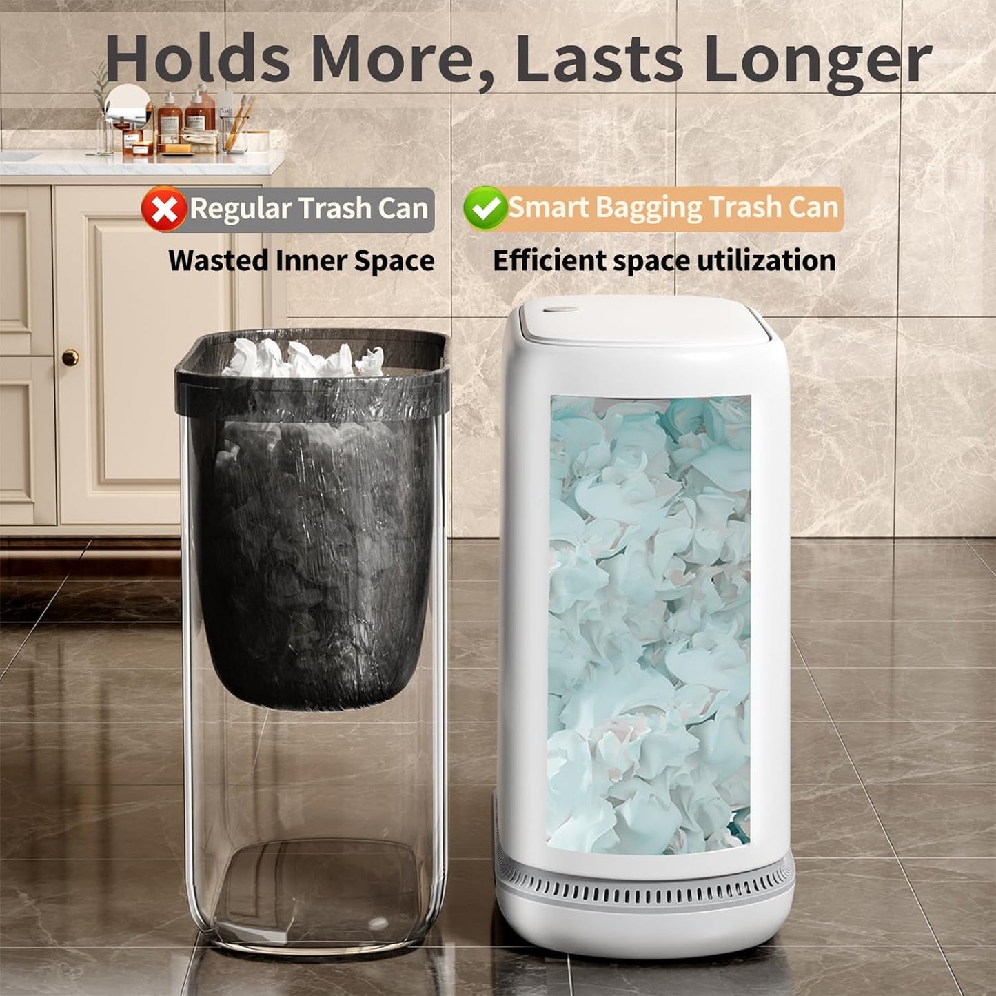 Small but Mighty: The Gleynest 3 Gallon Slim Garbage Bin