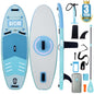 Niphean（Ultra-Light） Inflatable Paddle Board with StabilTrac Fin and Durable SUP Accessories, 10' Stand Up Paddle Boards for Adults & Youth, Versatile Yoga Paddle Board, Gift Ideas