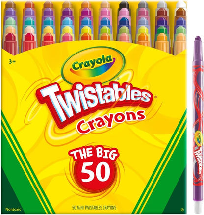 Crayola Mini Twistables Crayons: A Mess-Free Coloring Solution for Kids
