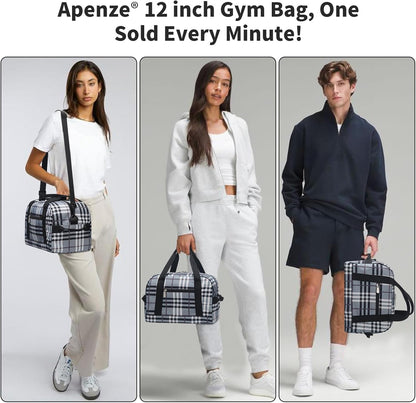 Kleine Sporttasche 18 Zoll Handgepäck Reisetasche für Wochenendtrips Sport-Schwarz