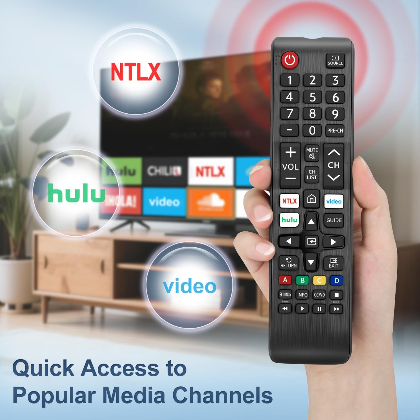 Magic Remote for LG-Smart-TV-Remote-Control-Replacement with Pointer and Voice Function,Compatible with LG 2021/2022/2023/2024 UHD OLED QNED NanoCell 4K 8K Smart TV