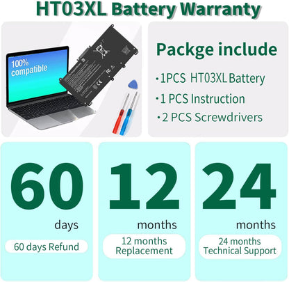 HT03XL Laptop Battery for HP Pavilion Series - A Reliable Replacement