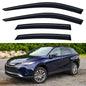 Window Visors Rain Guards for 2015-2026 Ford F150 SuperCrew & 2017-2026 F-150 Raptor F250 F350 F450 F550 Super Duty Crew Cab, Out-Channel Window Vent Deflectors Visors Shades Protectors