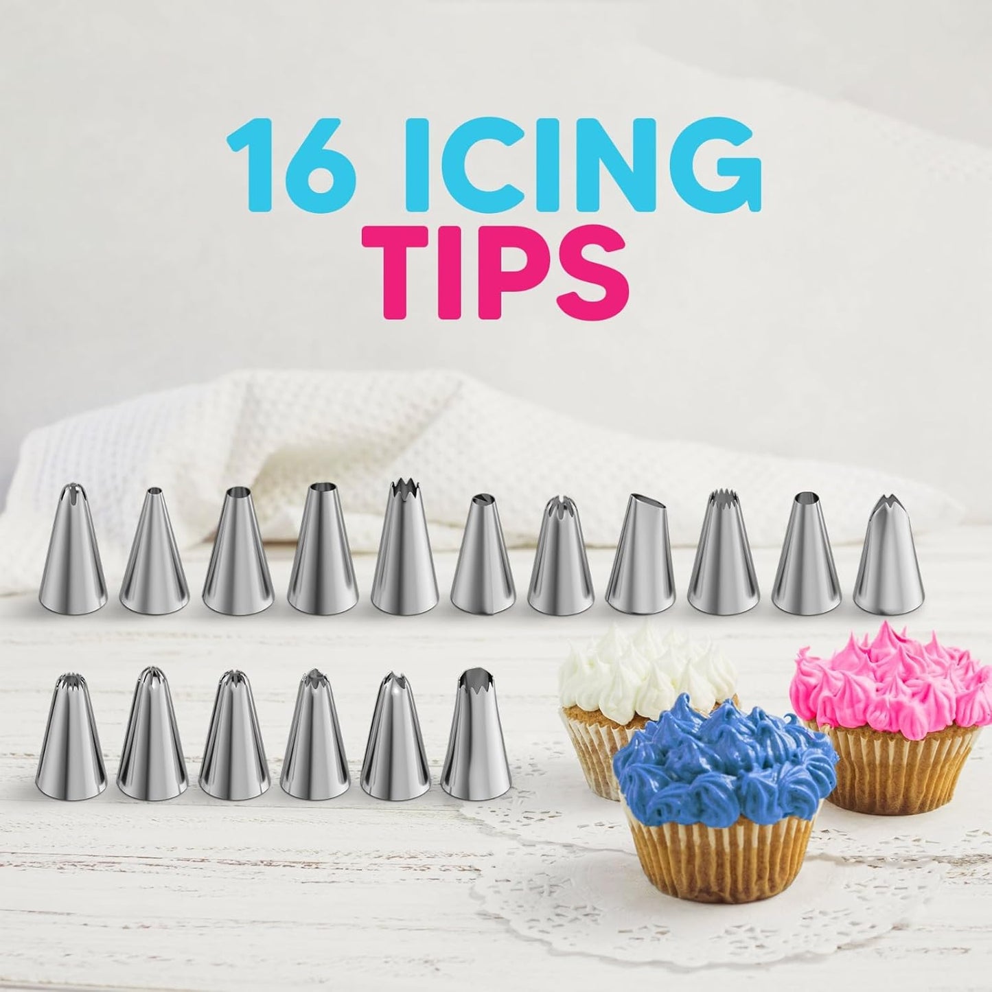 Riccle Piping Bags and Tips Set: A Game-Changer for Cake Decorating