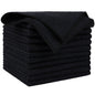 AIDEA Microfiber Cleaning Cloth, 50PK, Microfiber Towels for Cars, Premium Wash Cloths, Dusting Cloth Cleaning Rags, Absorbent Towels for SUVs, House, Kitchen, Window, Cleaning Supplies12×12"