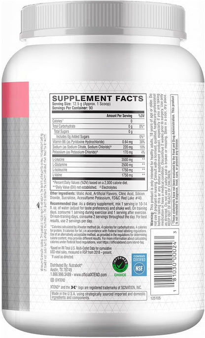 Xtend Amino Acids 90 Serves Italian Glacial Grape 1.28 kg