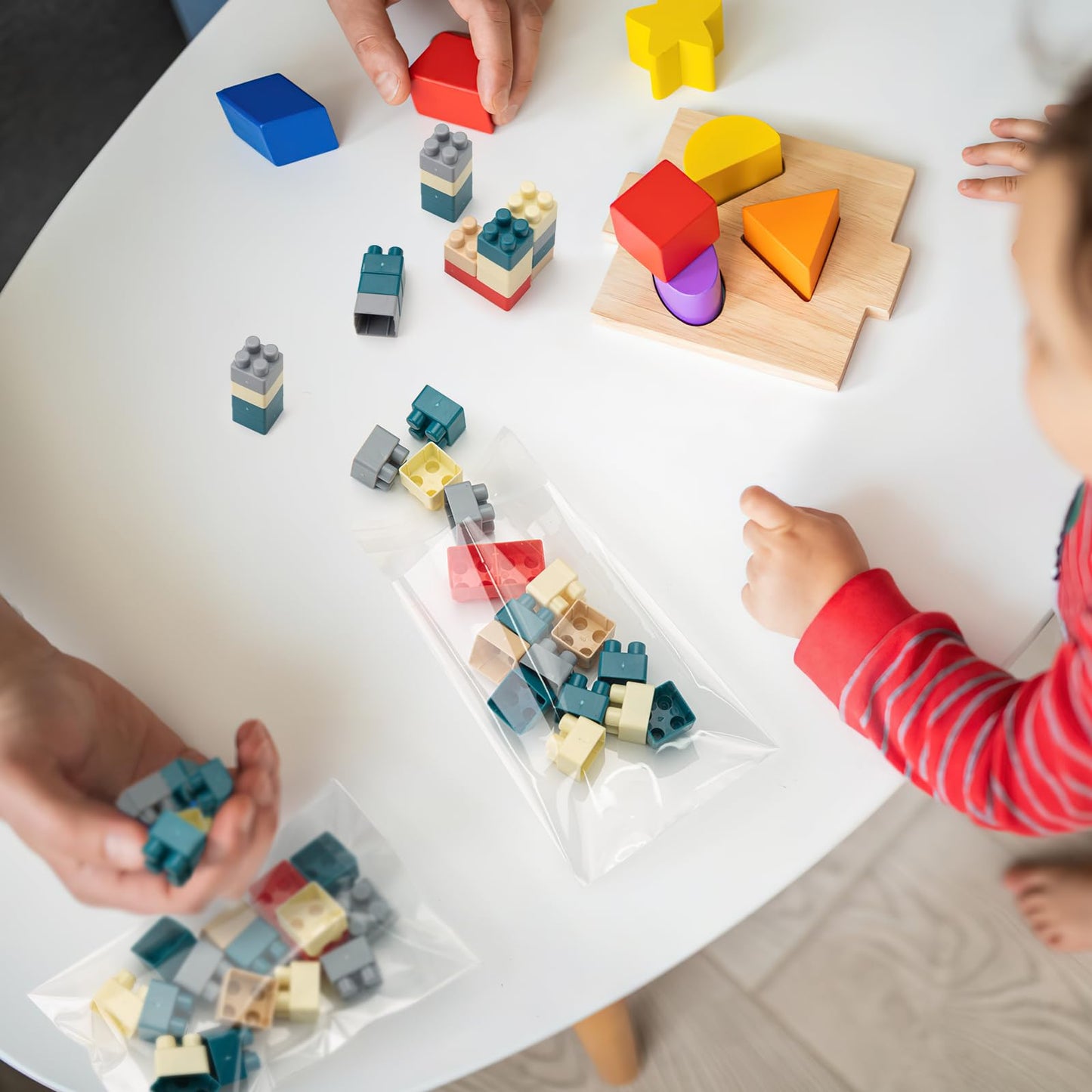 Aubeco 5x7 Zoll 240 Stück selbstklebende, transparente Cellophanbeutel, Klebebeutel für Kekse und Leckereien zum Selbermachen, für kleine Produkte, Lebensmittel und Geschenkverpackungen