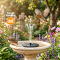 Mademax Solar Bird Bath Fountains: A Game-Changer for Garden Enthusiasts