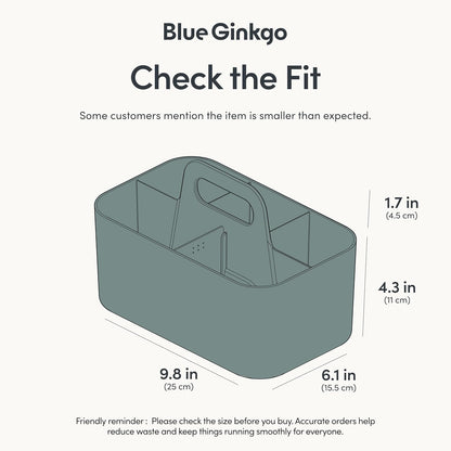 BLUE GINKGO Stackable Organizer Caddy: A Game-Changer for Clutter-Free Spaces