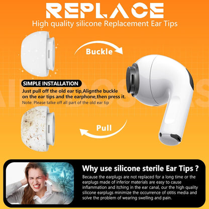 Upgrade Your AirPods Pro Experience with Inesore's Replacement Ear Tips