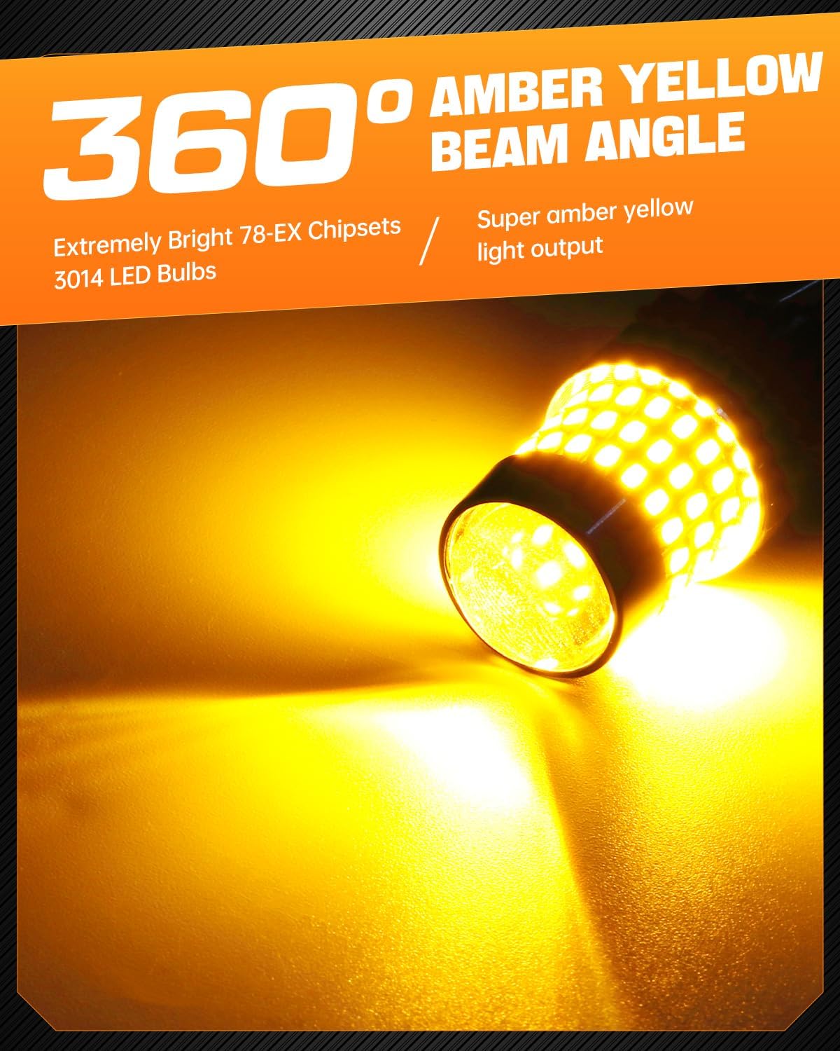LUYED 3157 LED-Birnen Rückfahrlicht Xenon-Weiß 1800 Lumen Super Hell 78 SMD 3056 3156 3057 4157 LED-Birnen, Verwendet für Rückfahrlichter, Bremslichter, Rücklichter, Blinker, 2er-Pack