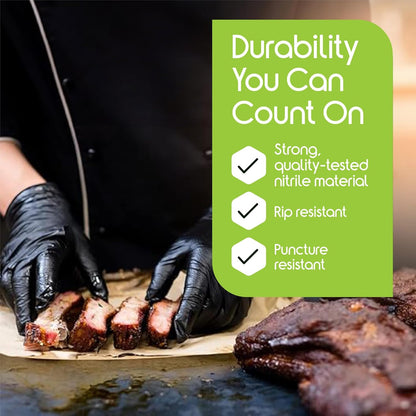 Inspire Black Nitrile Disposable Gloves: A Cut Above the Rest