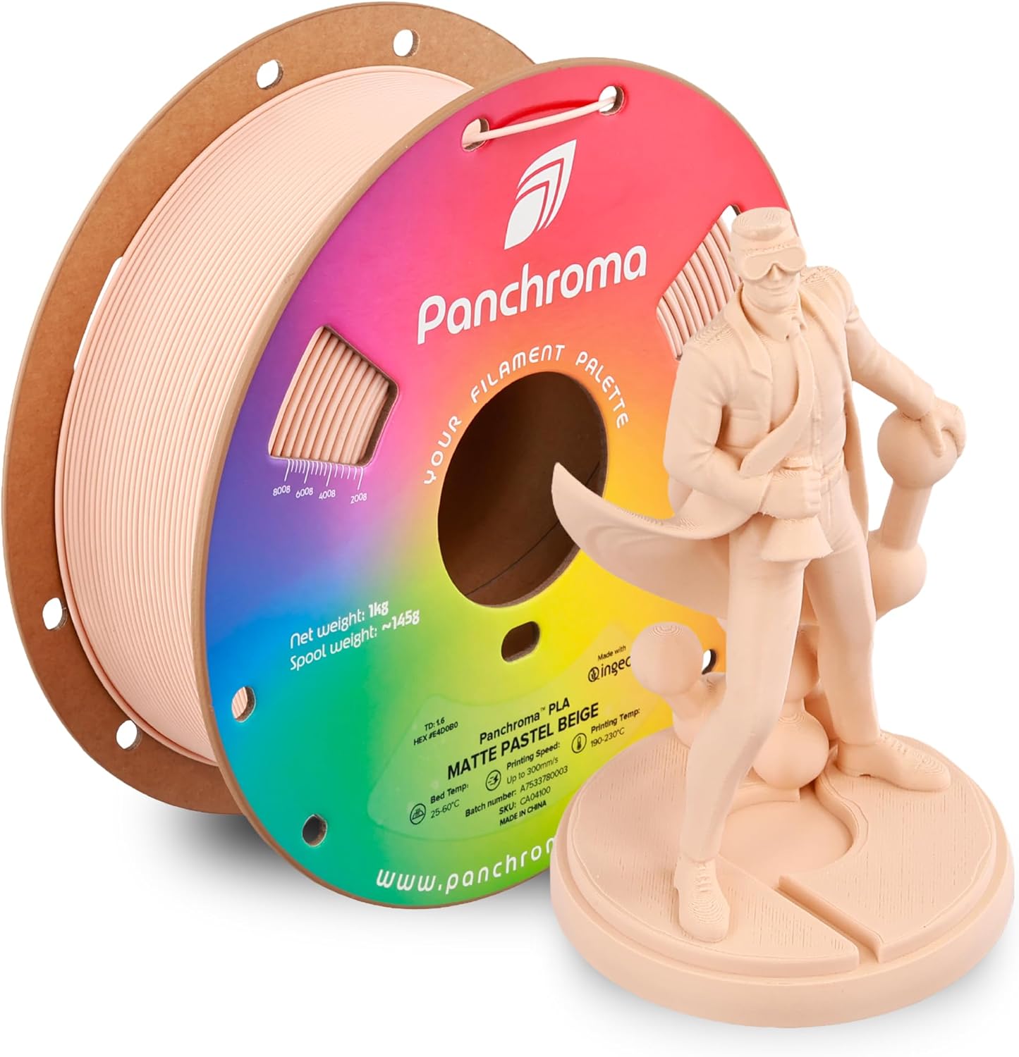 1kg - Matte113 - 1.75mm Matte Pastel Beige