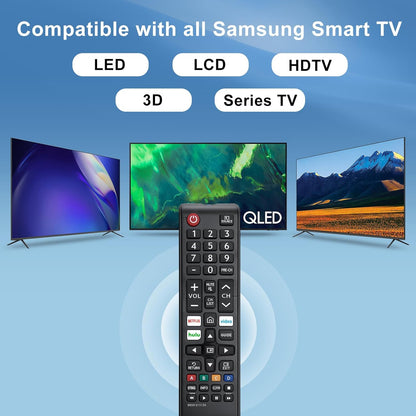 【Pack of 2】 New Universal Remote for All Samsung TV Remote