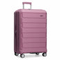 Traveler's Choice Pagosa Hardshell Expandable Luggage with Spinner Wheels, Slate Blue, 3-Piece Set (22/27/30)