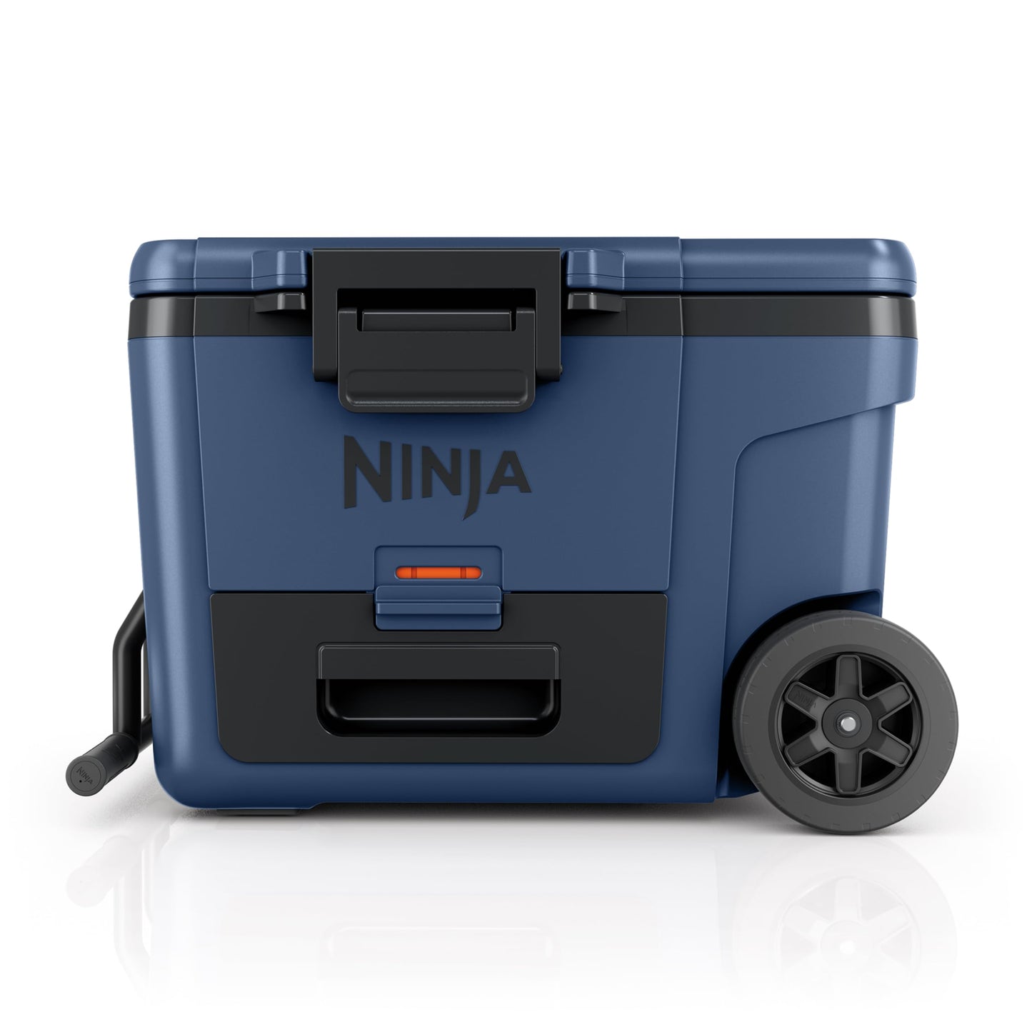 Ninja FrostVault 45QT Cooler with Wheels | Insulated with Temp Dry Storage Drawer | Keeps Ice Cold for Days | for The Beach, Camping, Picnics & More | Halocline Green | FB245TL