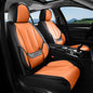 Coverado Car Seat Covers 5 Pieces, Full Set Universal Seat Covers for Cars, Waterproof Nappa Leather Auto Seat Protectors with Head Pillow, Car Interiors Fit for Most Sedans SUV Pick-up Truck, Black