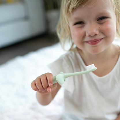 Dr.-Brown's-Trainingszahnbürste-für-Babys-und-Kleinkinder,-weich-für-die-ersten-Zähne,-Giraffe,-BPA-frei,-0-3-Jahre