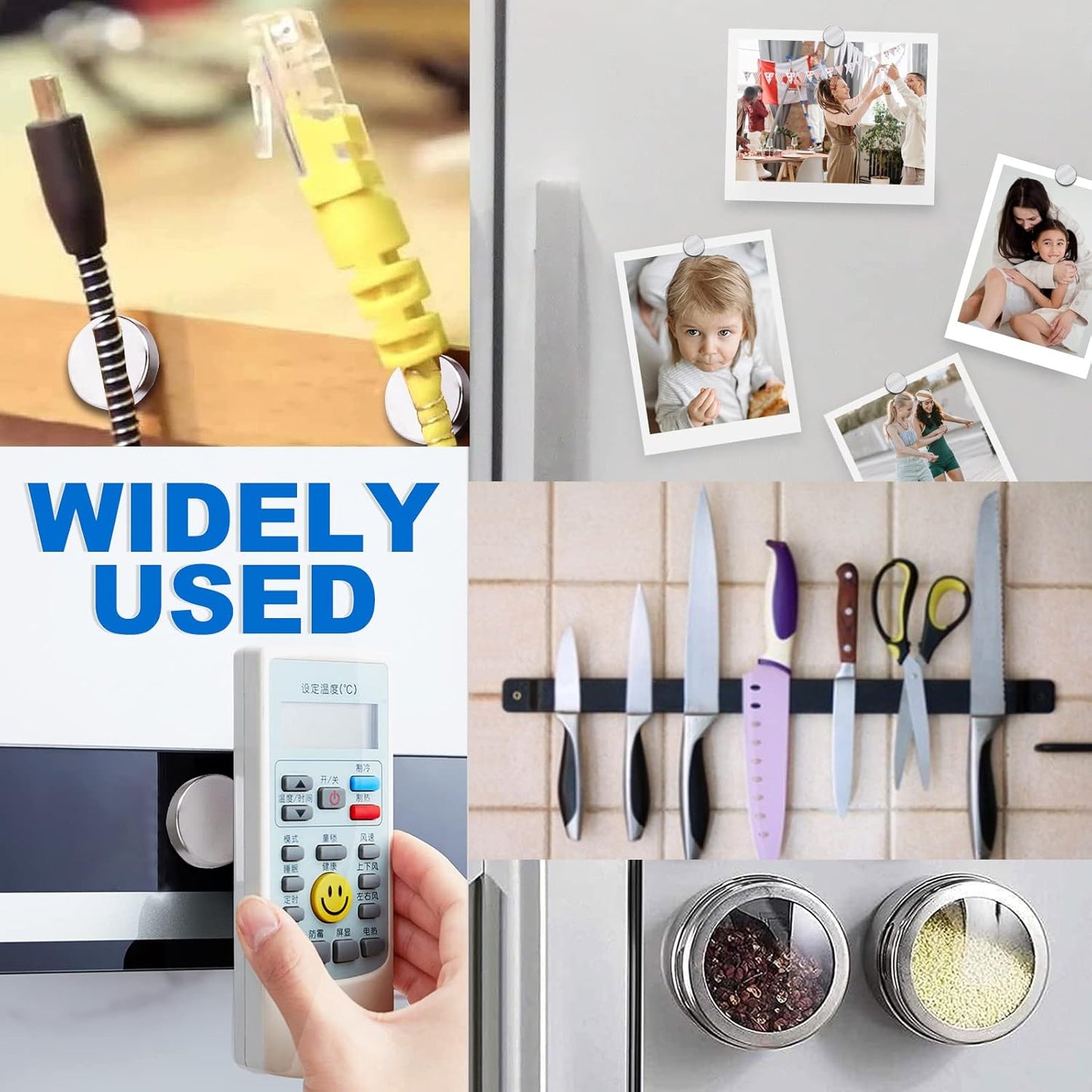 TRYMAG Klein 10x3mm 50 Stück Seltenerdmagnete, 50 Stück Winzige Runde Kühlschrankmagnete für Whiteboard, Kühlschrank, DIY, Küche, Büro
