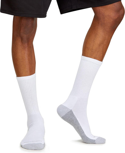Fruit of the Loom Herren Dual Defense Crew Socken 12 PaarFreizeitsocken