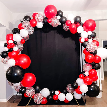 Pastellrosa und lilafarbene Ballons, 12-Zoll-Metallic-Lila-Flieder-Pink-Konfetti-Ballon-Set für Mädchen, Frauen, Kpop, Schmetterling-Geburtstag, Babyparty, Brautparty, Hochzeit, Prinzessin, Disco, Musikparty-Dekorationen