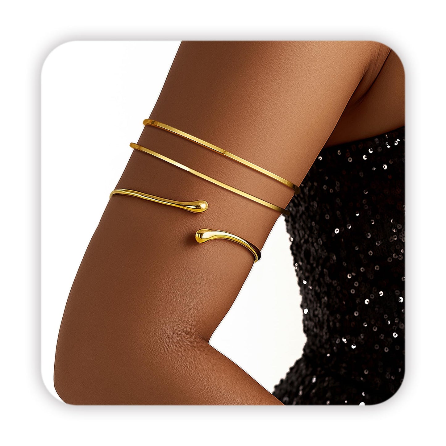 gold arm cuff