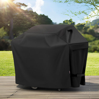 UNICOOK BBQ Abdeckung 60 Zoll, Hochleistungs-Wasserdichte Grillabdeckung, Spezielle Licht- und UV-beständige Outdoor-Grillabdeckung, Grillzubehör Kompatibel mit Weber Char-Broil Nexgrill und mehr